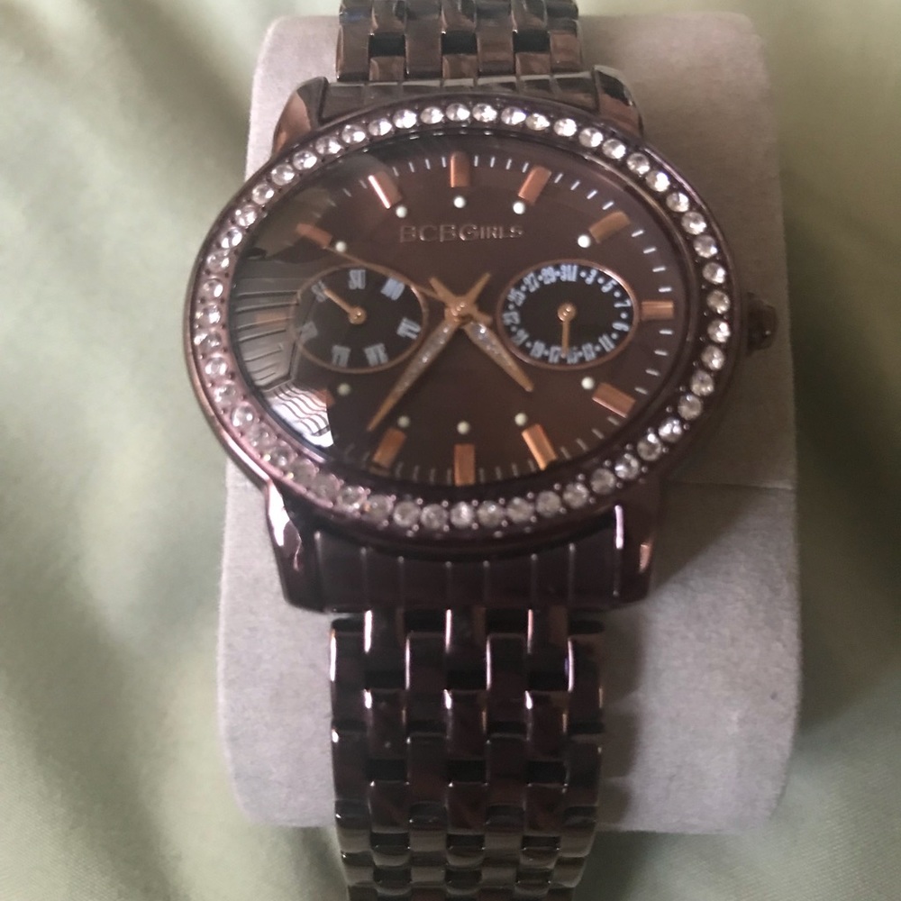 chocolate brown BCBGirls watch